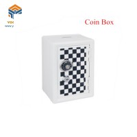 YOOBOX Book Safe Security Metal Cash Money Box with Lock & Key