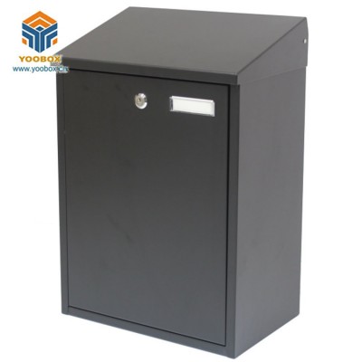 Galvanized steel powder coating Housing parcel Mailbox And Parcel Drop Box