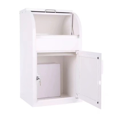 metal parcel box modern parcel drop box outdoor mailbox parcel delivery box post letter