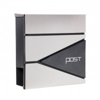 Outdoor stainless steel outdoor wall mounted metal mailboxes