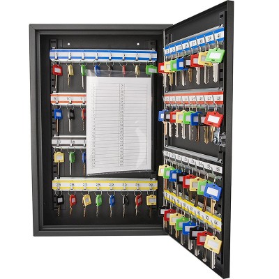 100 keys storage box wall mounted key storage safe key cabinet home apartment use key management cabinet