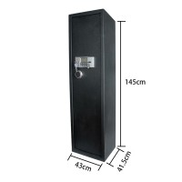 Mechanical safe gun electronic lock metal gun storage cabinet