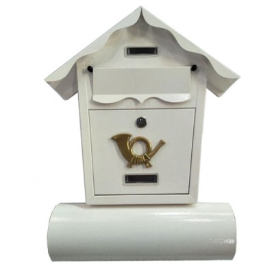 House Shape Private Locking Steel Outdoor Mailboxes